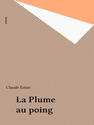 cover image of La Plume au poing